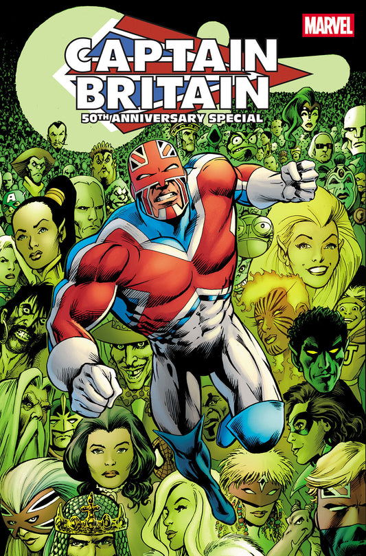 CAPTAIN BRITAIN 50TH ANNIVERSARY SPECIAL #1 ISBN: 75960621473000111 - FOC DATE: 9/13/26  - Release Date: 10/14/26