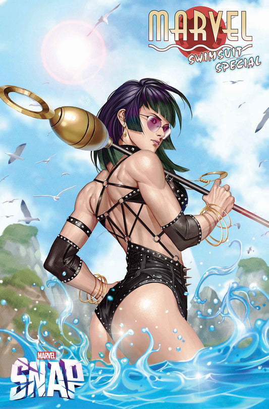 MARVEL SWIMSUIT SPECIAL: BRAND NEW BEACH DAY #1 INHYUK LEE MARVEL SNAP SWIMSUIT VARIANT ISBN: 75960621474700161 - FOC DATE: 5/17/26  - Release Date: 7/1/26
