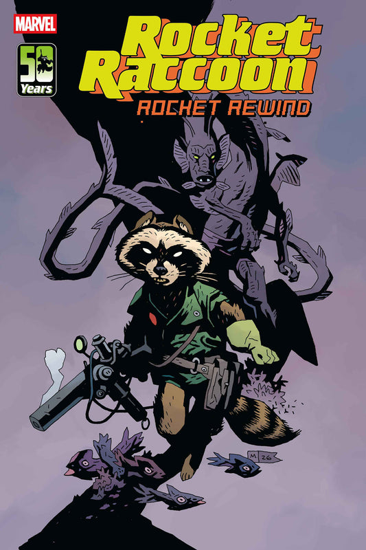 ROCKET RACCOON: ROCKET REWIND #1 MIKE MIGNOLA VARIANT ISBN: 75960621477800121 - FOC DATE: 6/28/26  - Release Date: 7/29/26