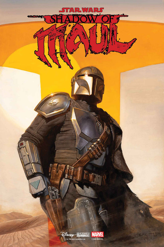 STAR WARS: SHADOW OF MAUL #2 E.M. GIST MANDALORIAN & GROGU VARIANT ISBN: 75960621479200241 - FOC DATE: 3/8/26  - Release Date: 4/8/26