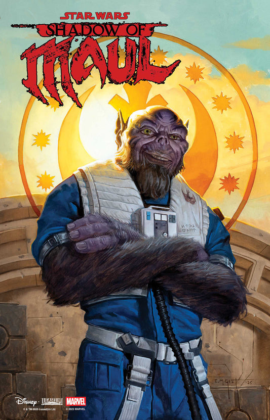 STAR WARS: SHADOW OF MAUL #3 E.M. GIST MANDALORIAN & GROGU VARIANT ISBN: 75960621479200341 - FOC DATE: 4/12/26  - Release Date: 5/13/26