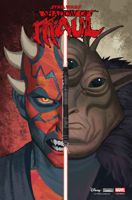 STAR WARS: SHADOW OF MAUL #4 AKA HEADSHOT VIRGIN VARIANT ISBN: 75960621479200421 - FOC DATE: 5/10/26  - Release Date: 6/10/26