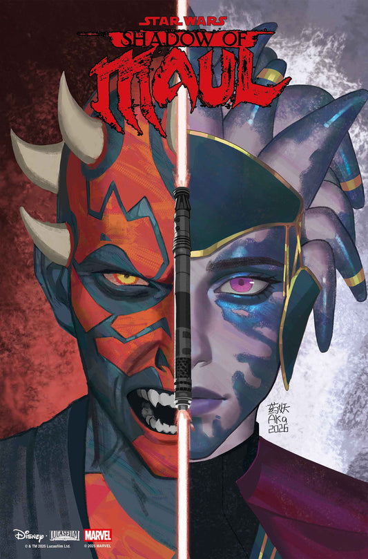 STAR WARS: SHADOW OF MAUL #5 AKA HEADSHOT VIRGIN VARIANT ISBN: 75960621479200521 - FOC DATE: 6/7/26  - Release Date: 7/8/26