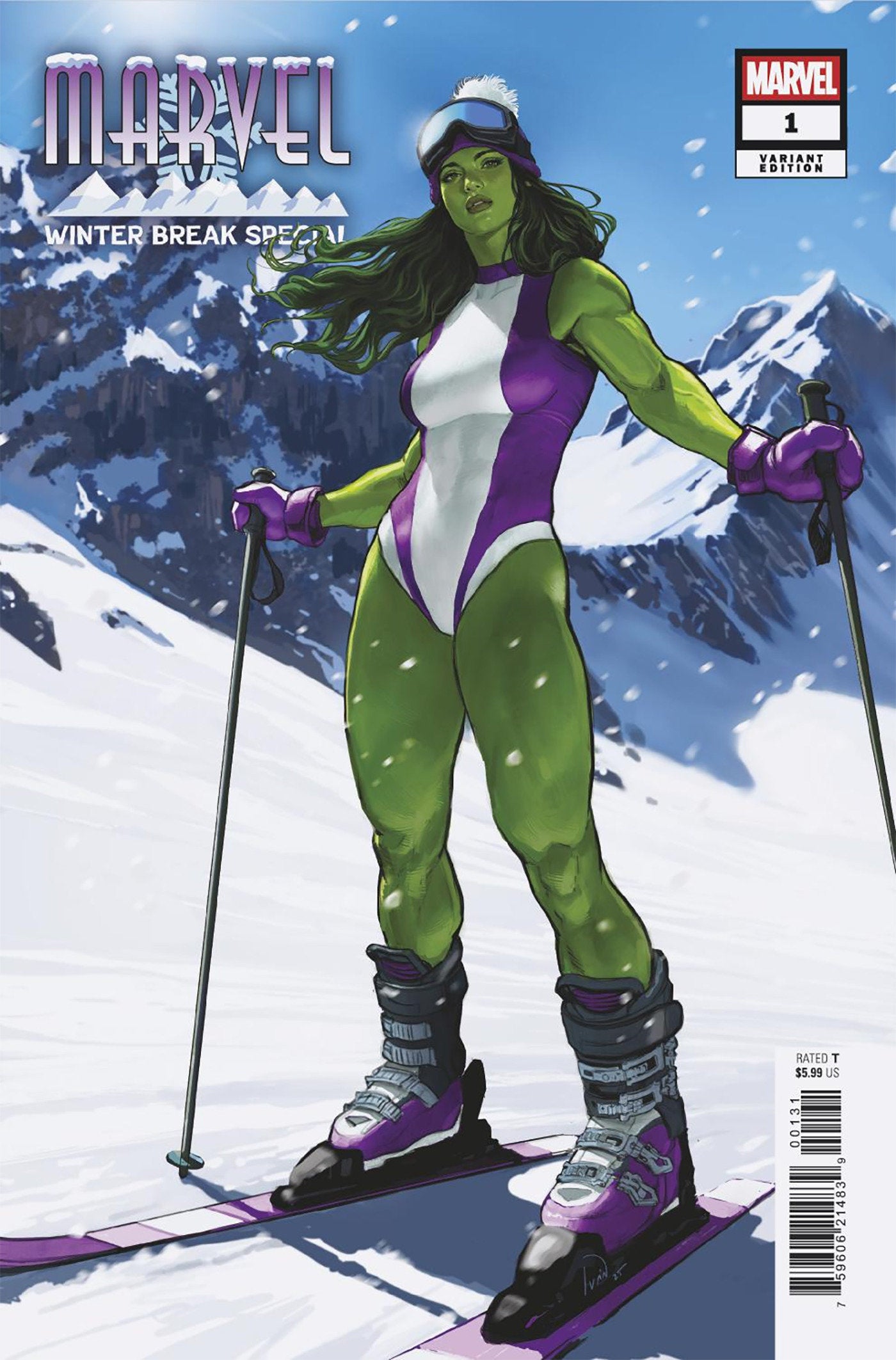 MARVEL WINTER BREAK SPECIAL #1 IVAN TALAVERA VARIANT ISBN: 75960621483900131 - Release Date: 12/24/25