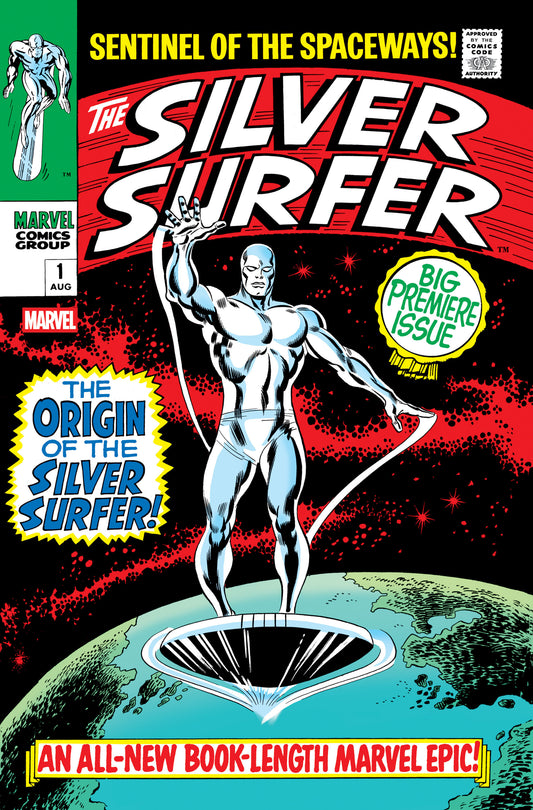 SILVER SURFER #1 FACSIMILE EDITION FOIL VARIANT ISBN: 75960621484600121 - FOC DATE: 2/16/26  - Release Date: 3/25/26