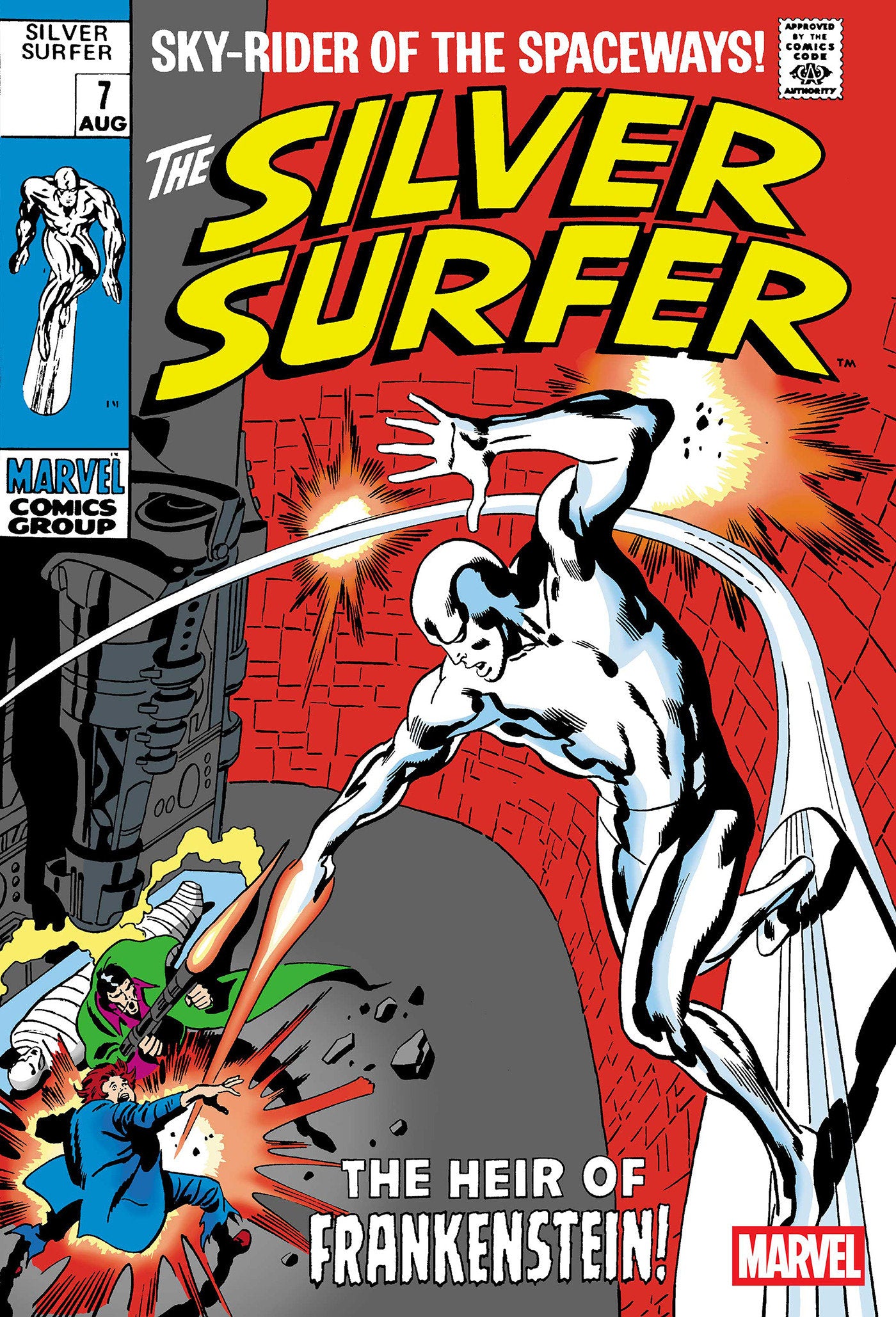 SILVER SURFER #7 FACSIMILE EDITION ISBN: 75960621490700111 - FOC DATE: 8/2/26  - Release Date: 9/16/26