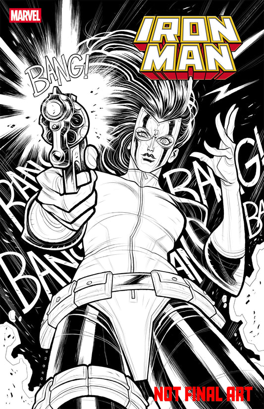 IRON MAN #1 ELIZABETH TORQUE MADAME MASQUE VARIANT ISBN: 75960621491400120 - Release Date: 1/28/26