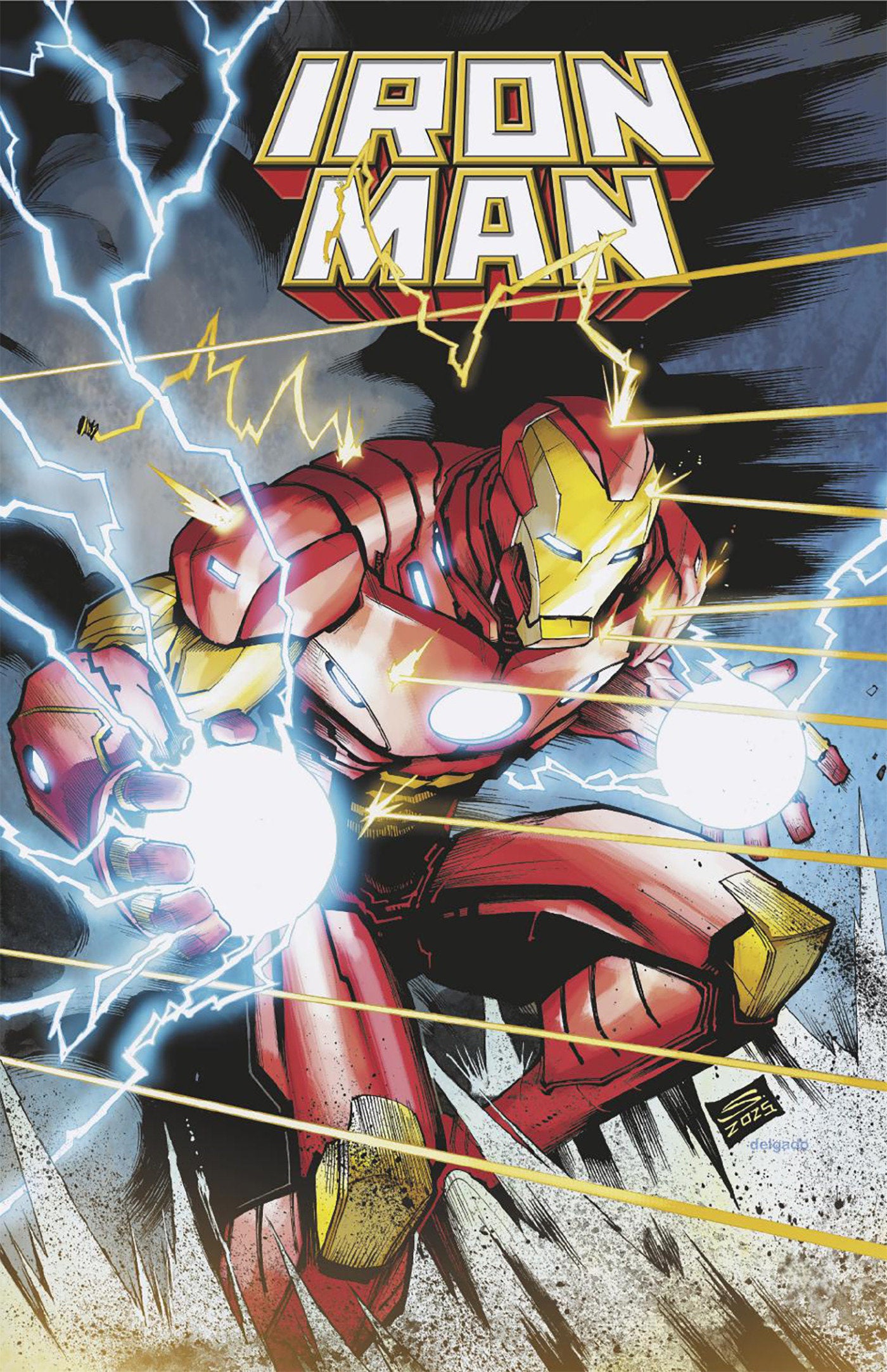 IRON MAN #1 GERARDO SANDOVAL FOIL VARIANT ISBN: 75960621491400151 - Release Date: 1/28/26