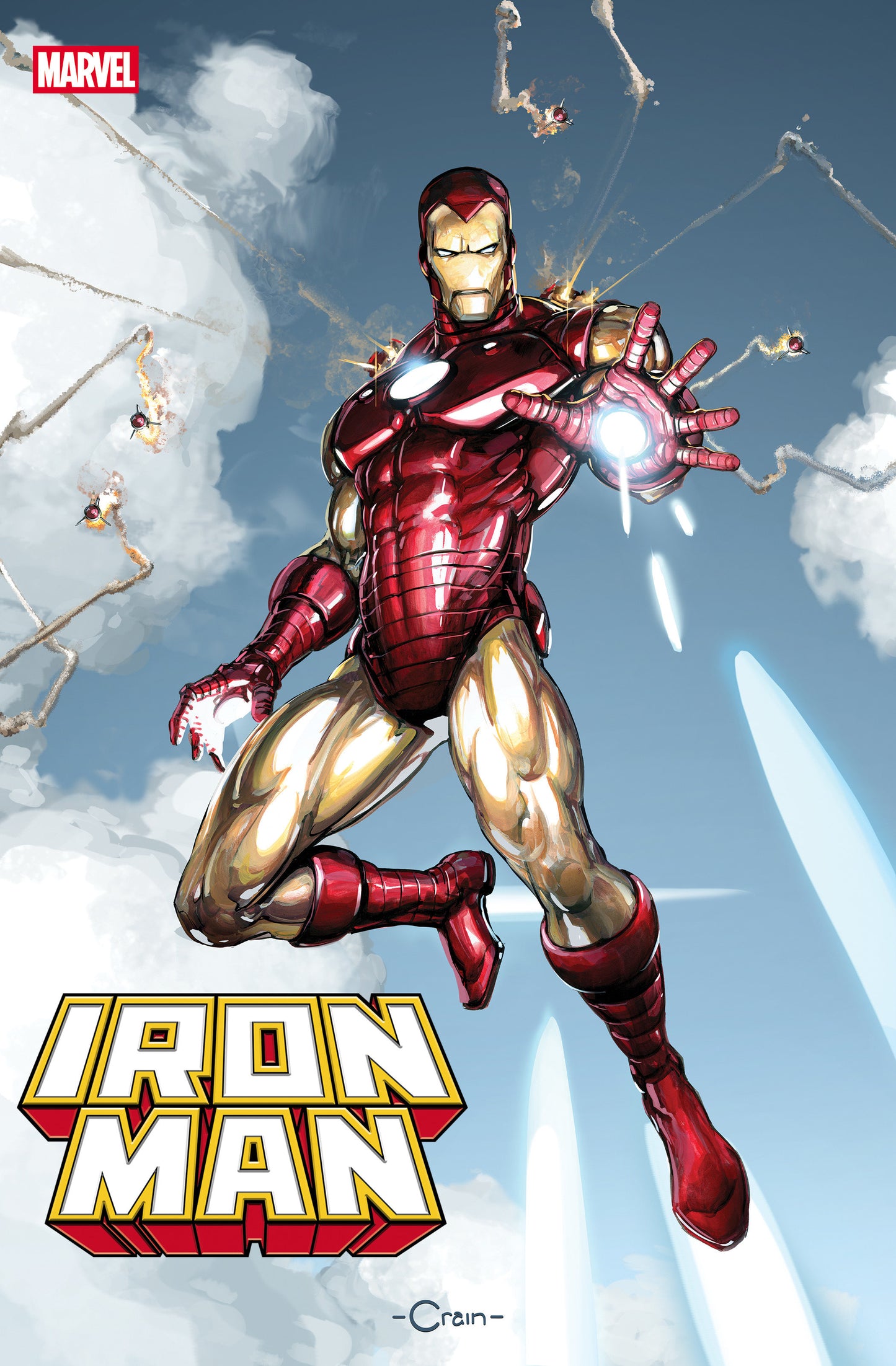 IRON MAN #1 CLAYTON CRAIN VARIANT ISBN: 75960621491400171 - Release Date: 1/28/26