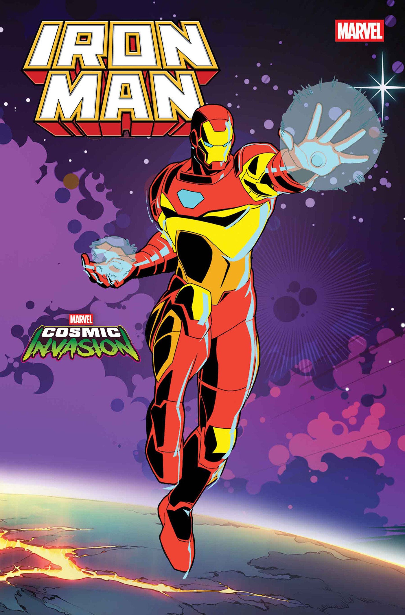IRON MAN #1 MARVEL COSMIC INVASION VARIANT ISBN: 75960621491400181 - Release Date: 1/28/26