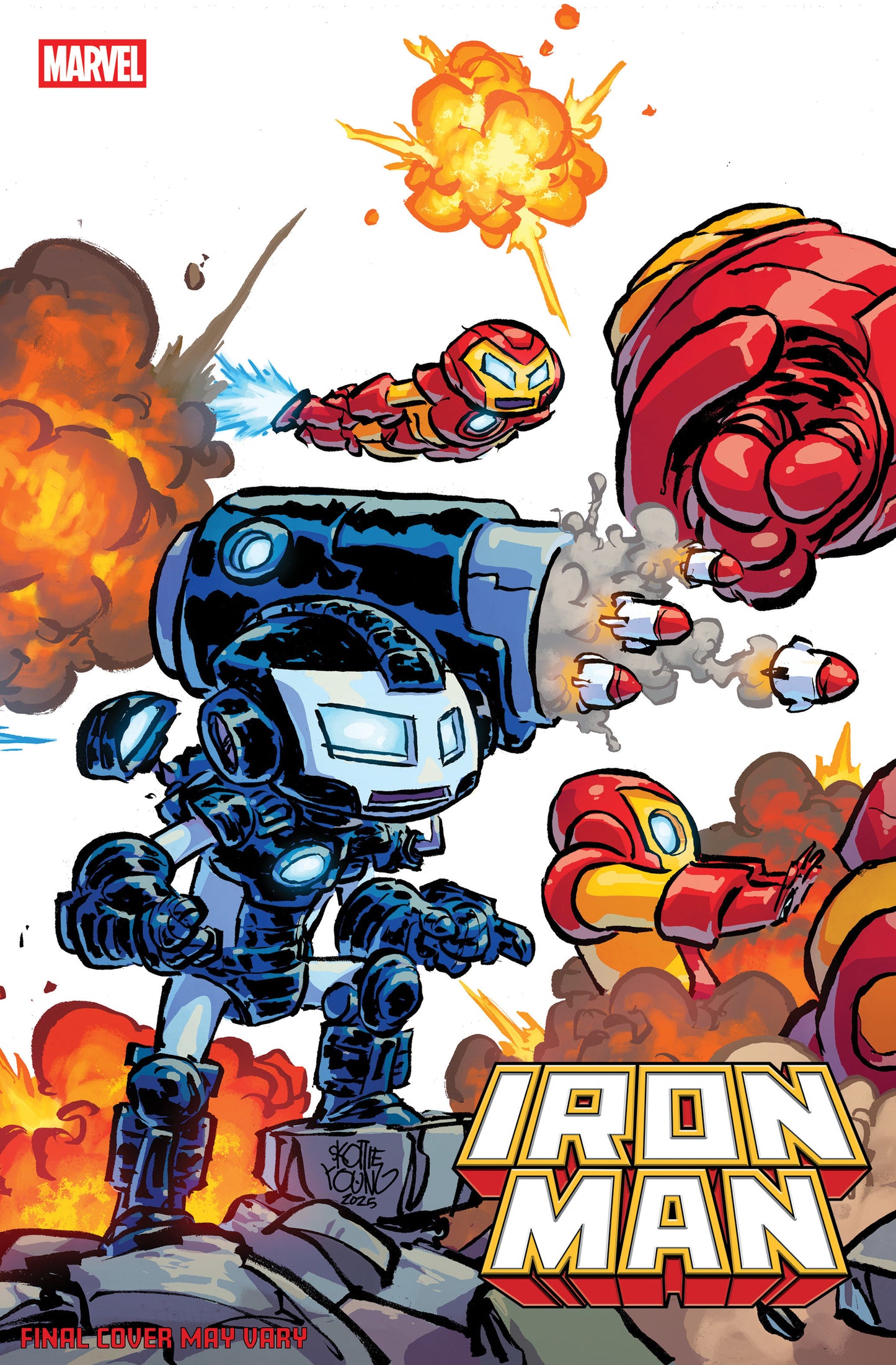 IRON MAN #2 SKOTTIE YOUNG 4-PART CONNECTING VARIANT ISBN: 75960621491400221 - Release Date: 2/25/26