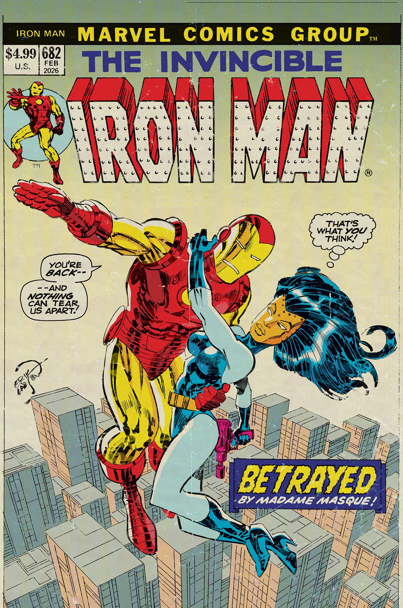 IRON MAN #2 ERIK LARSEN VARIANT ISBN: 75960621491400251 - Release Date: 2/25/26
