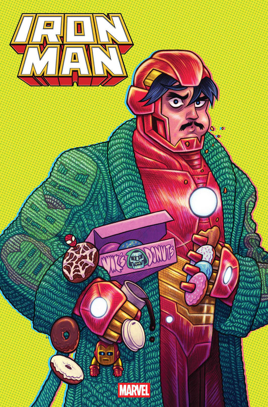 IRON MAN #4 DAN HIPP VARIANT ISBN: 75960621491400441 - FOC DATE: 3/8/26  - Release Date: 4/8/26