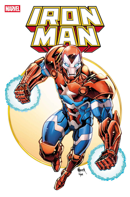 IRON MAN #6 TODD NAUCK ICONIC VARIANT ISBN: 75960621491400661 - FOC DATE: 4/19/26  - Release Date: 6/3/26