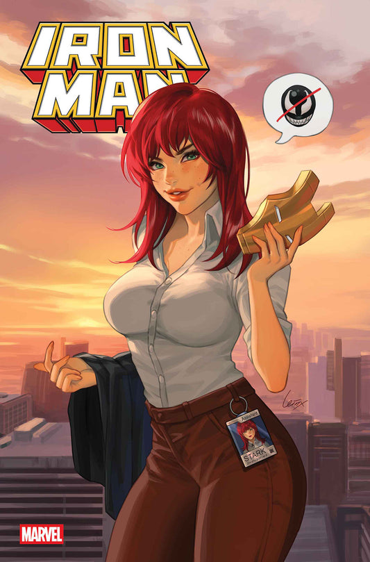 IRON MAN #8 LEIRIX MARY JANE WATSON VARIANT ISBN: 75960621491400841 - FOC DATE: 7/5/26  - Release Date: 8/5/26