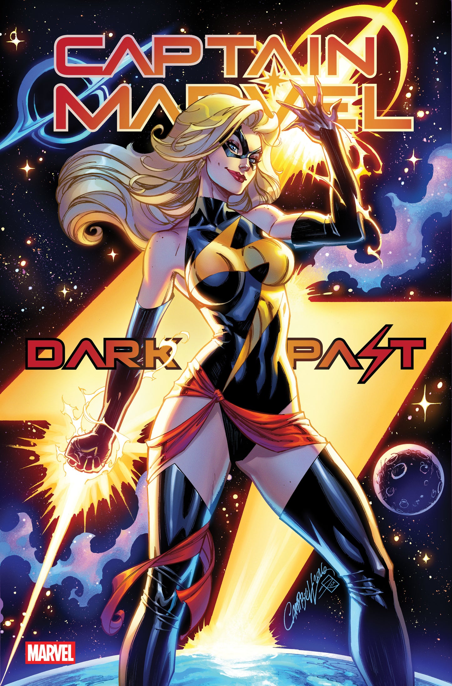 CAPTAIN MARVEL: DARK PAST #1 J. SCOTT CAMPBELL VARIANT ISBN: 75960621492100131 - FOC DATE: 2/16/26  - Release Date: 4/1/26