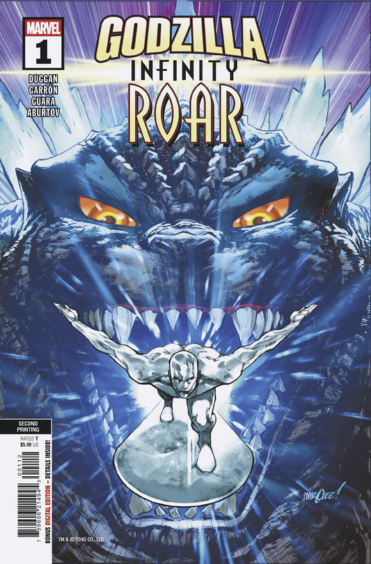 GODZILLA: INFINITY ROAR #1 DAVID MARQUEZ 2ND PRINTING VARIANT ISBN: 75960621494500112 - FOC DATE: 2/16/26  - Release Date: 3/18/26