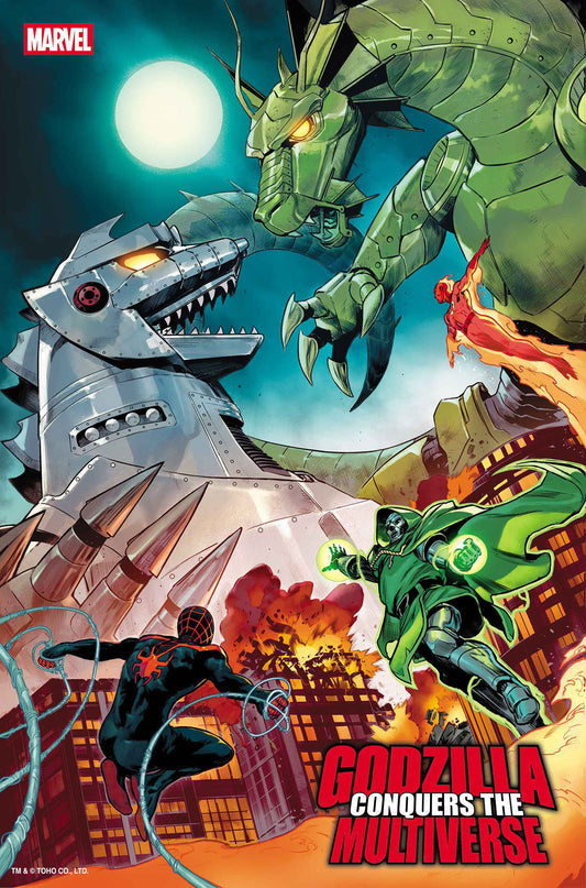 GODZILLA CONQUERS THE MULTIVERSE #1 JUAN FRIGERI FOIL VARIANT ISBN: 75960621495200121 - FOC DATE: 6/7/26  - Release Date: 7/22/26