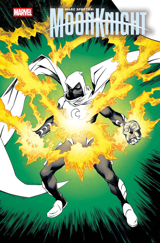 MARC SPECTOR: MOON KNIGHT #2 DECLAN SHALVEY DOOM HOMAGE VARIANT ISBN: 75960621496900221 - Release Date: 3/18/26