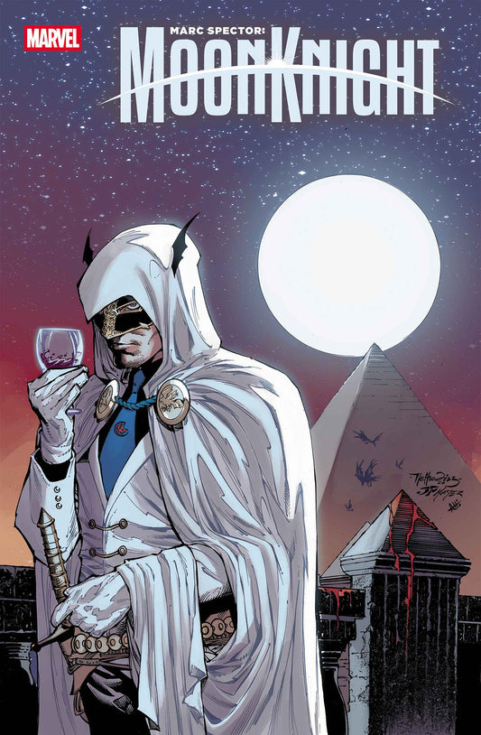 MARC SPECTOR: MOON KNIGHT #6 NETHO DIAZ HELLFIRE COSTUME SWAP VARIANT ISBN: 75960621496900621 - FOC DATE: 6/21/26  - Release Date: 7/22/26