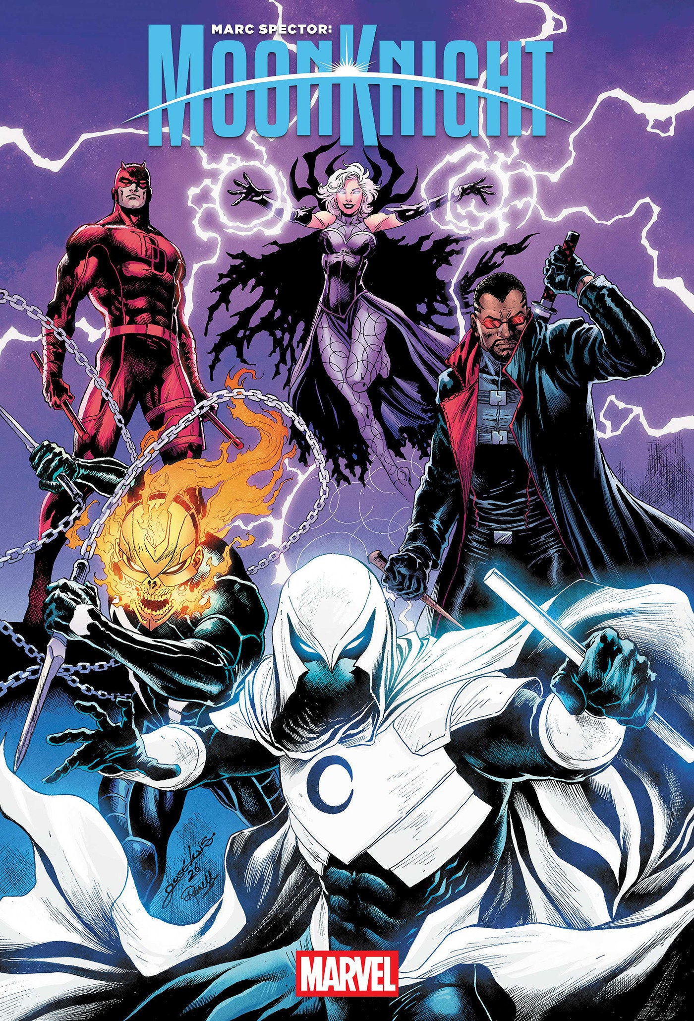 MARC SPECTOR: MOON KNIGHT #8 ISBN: 75960621496900811 - FOC DATE: 8/16/26  - Release Date: 9/16/26