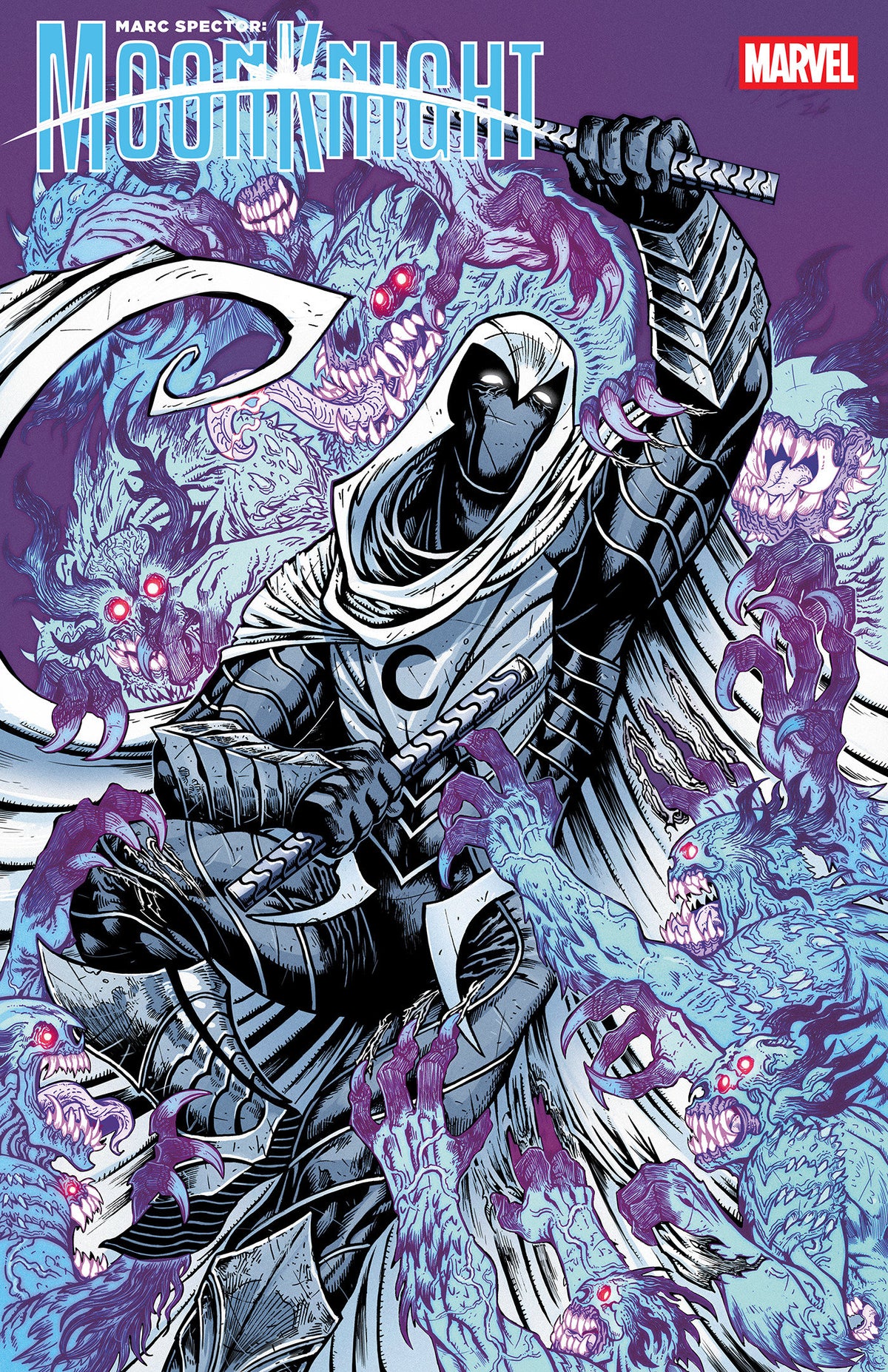 MARC SPECTOR: MOON KNIGHT #9 MARIA WOLF VARIANT ISBN: 75960621496900931 - FOC DATE: 9/20/26  - Release Date: 10/21/26