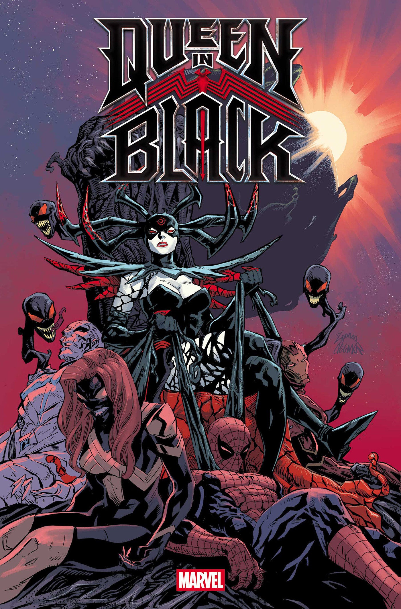 QUEEN IN BLACK #1 [QIB] ISBN: 75960621498300111 - FOC DATE: 4/19/26  - Release Date: 7/1/26