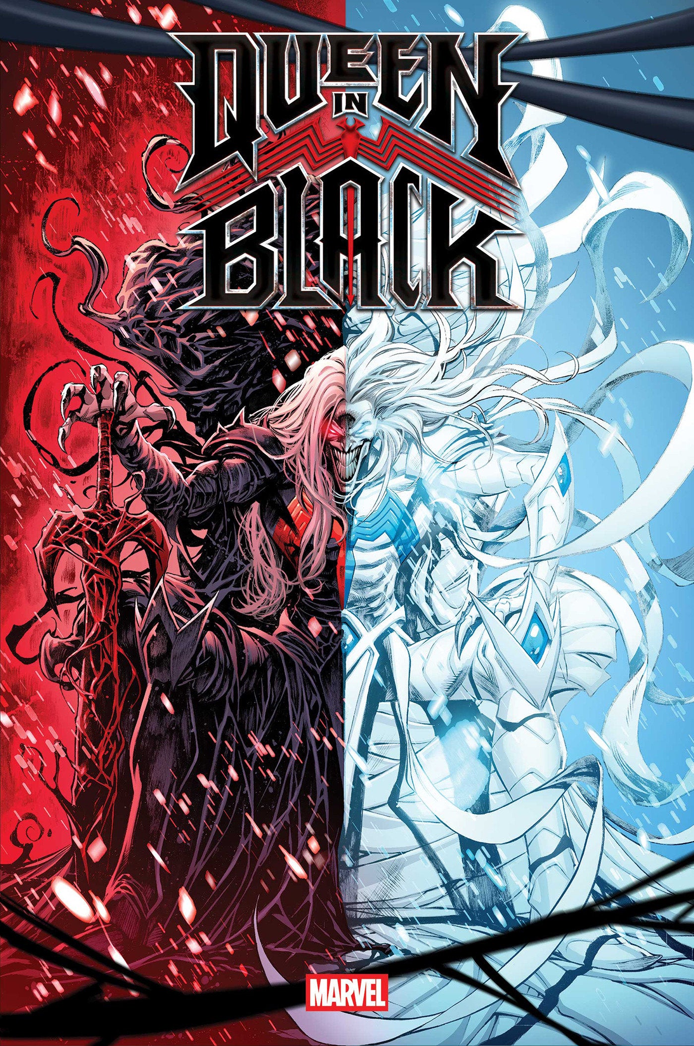 QUEEN IN BLACK #1 IBAN COELLO VARIANT [QIB] ISBN: 75960621498300141 - FOC DATE: 4/19/26  - Release Date: 7/1/26