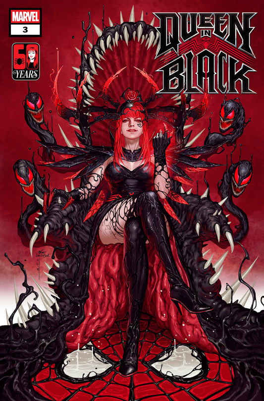 QUEEN IN BLACK #3 INHYUK LEE MARY JANE WATSON VARIANT [QIB] ISBN: 75960621498300321 - FOC DATE: 7/19/26  - Release Date: 8/19/26