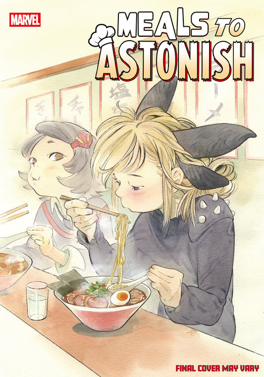MEALS TO ASTONISH #1 PEACH MOMOKO VARIANT ISBN: 75960621500300121 - Release Date: 3/11/26