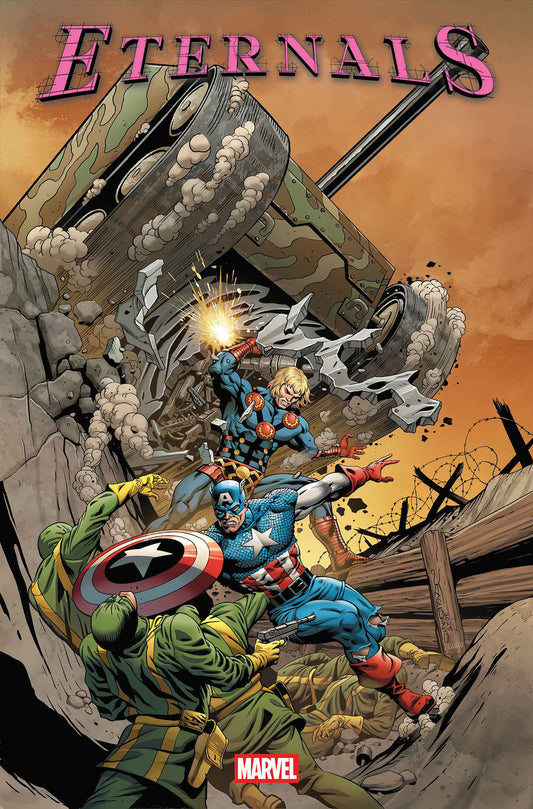 ETERNALS 50TH ANNIVERSARY SPECIAL #1 DALE EAGLESHAM VARIANT ISBN: 75960621501000141 - FOC DATE: 3/2/26  - Release Date: 4/1/26