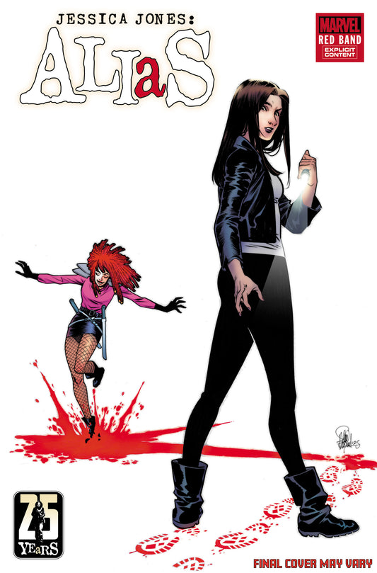 ALIAS: RED BAND #1 ELENA CASAGRANDE VARIANT [POLYBAGGED] ISBN: 75960621502700141 - Release Date: 3/11/26