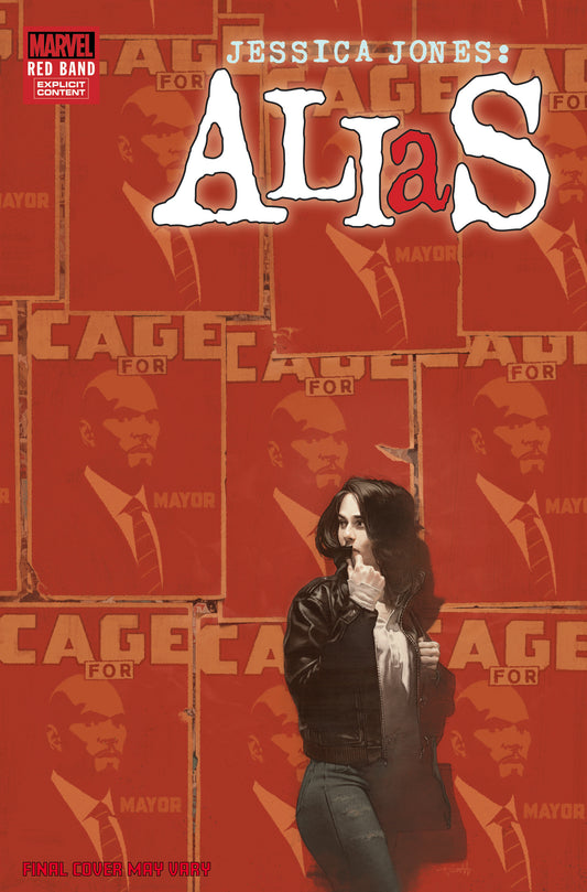 ALIAS: RED BAND #2 MARC ASPINALL VARIANT [POLYBAGGED] ISBN: 75960621502700231 - FOC DATE: 3/8/26  - Release Date: 4/15/26