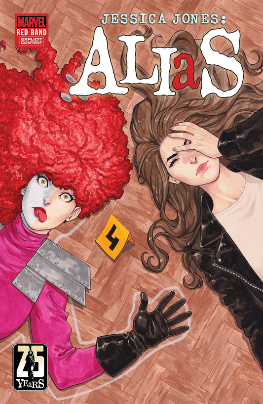 ALIAS: RED BAND #4 KASIA NIE VARIANT [POLYBAGGED] ISBN: 75960621502700421 - FOC DATE: 5/3/26  - Release Date: 6/10/26