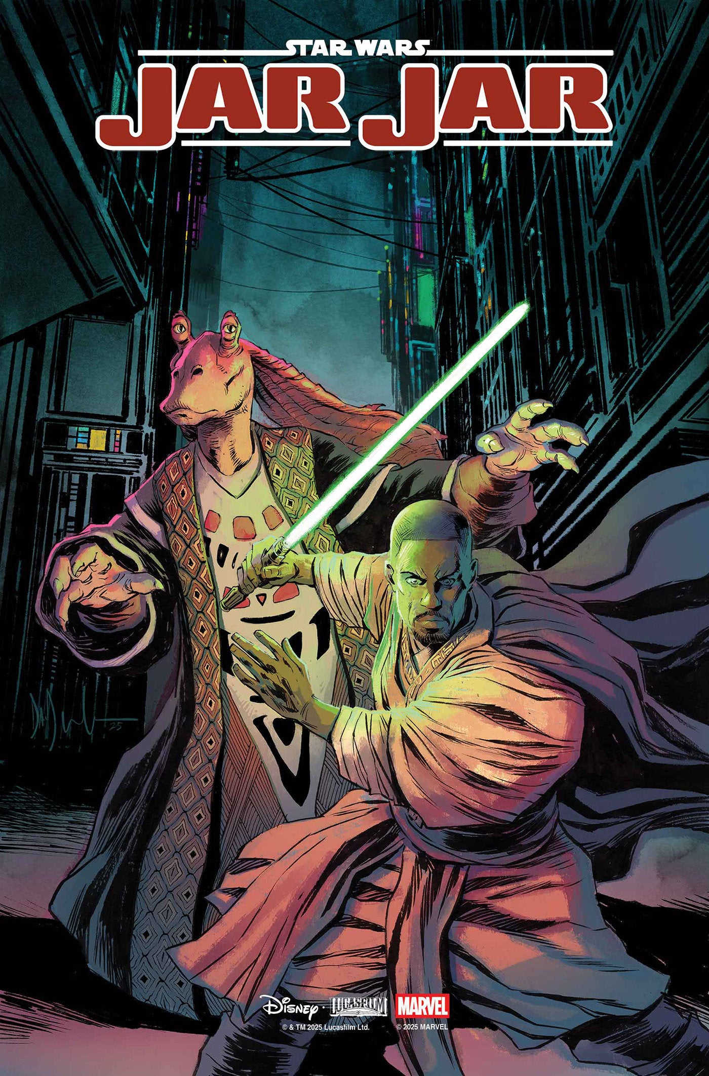 STAR WARS: JAR JAR #1 DAVE WACHTER VARIANT ISBN: 75960621513300121 - Release Date: 2/11/26