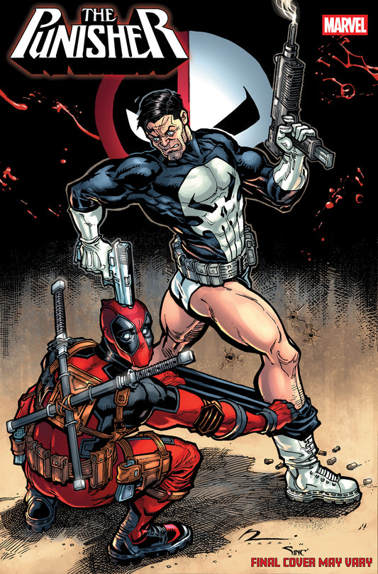 PUNISHER #2 CHAD HARDIN APRIL POOL'S DAY VARIANT ISBN: 75960621516400261 - FOC DATE: 2/23/26  - Release Date: 3/25/26