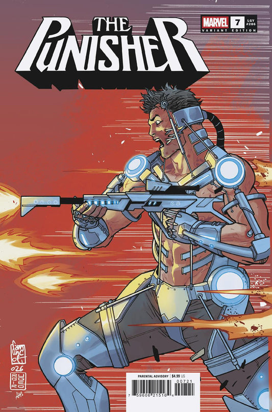 PUNISHER #7 GIUSEPPE CAMUNCOLI 2-PART CONNECTING VARIANT ISBN: 75960621516400721 - FOC DATE: 7/12/26  - Release Date: 8/12/26