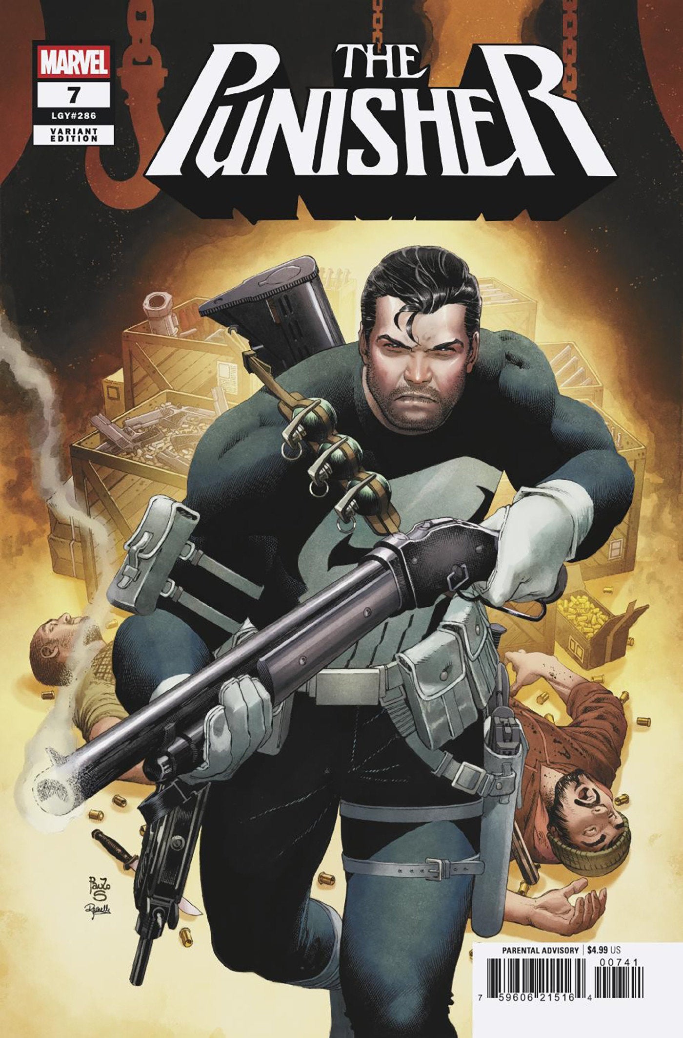 PUNISHER #7 PAULO SIQUEIRA VARIANT ISBN: 75960621516400741 - FOC DATE: 7/12/26  - Release Date: 8/12/26