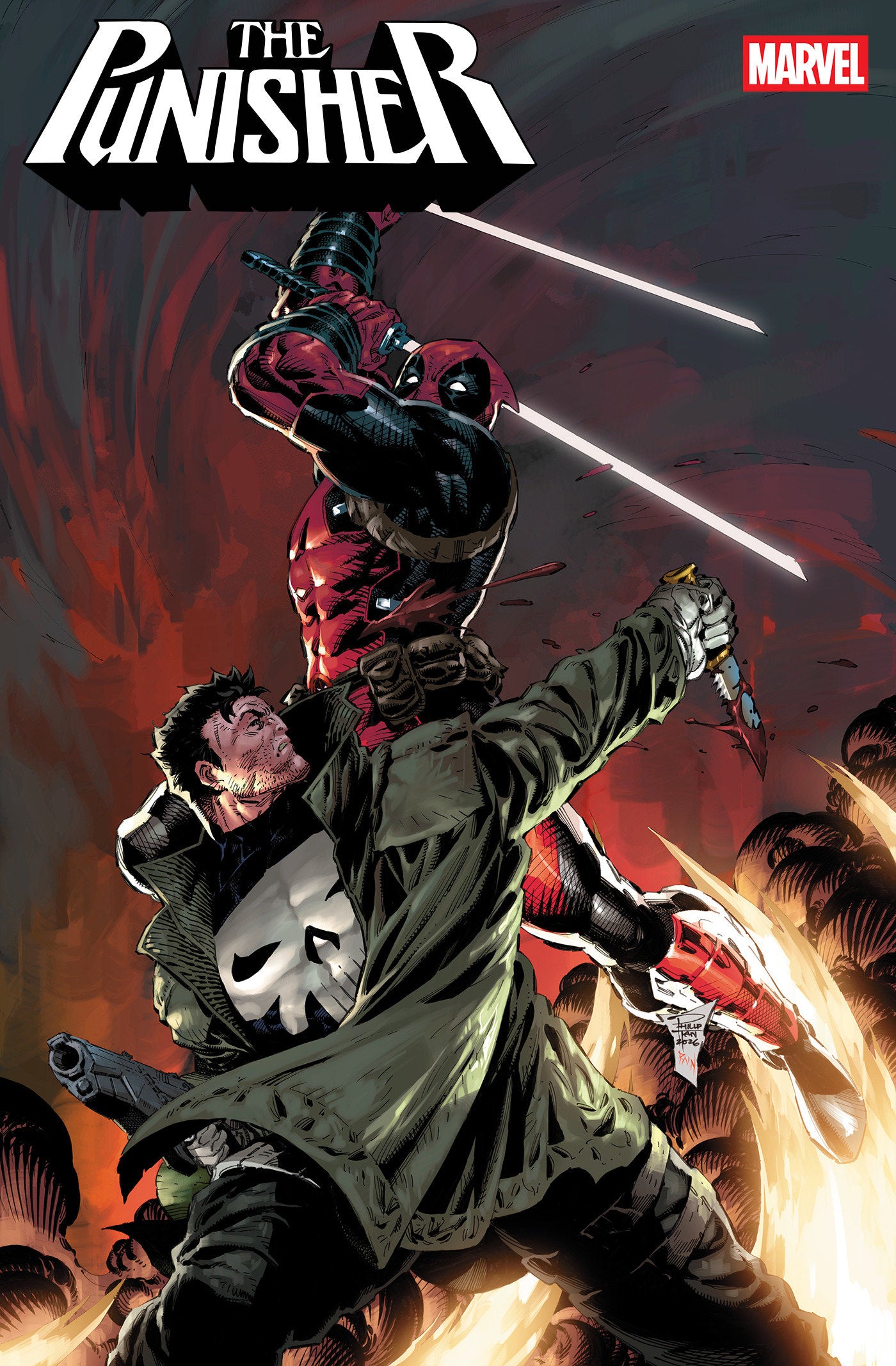 PUNISHER #8 PHILIP TAN VARIANT [BG] ISBN: 75960621516400851 - FOC DATE: 8/9/26  - Release Date: 9/9/26