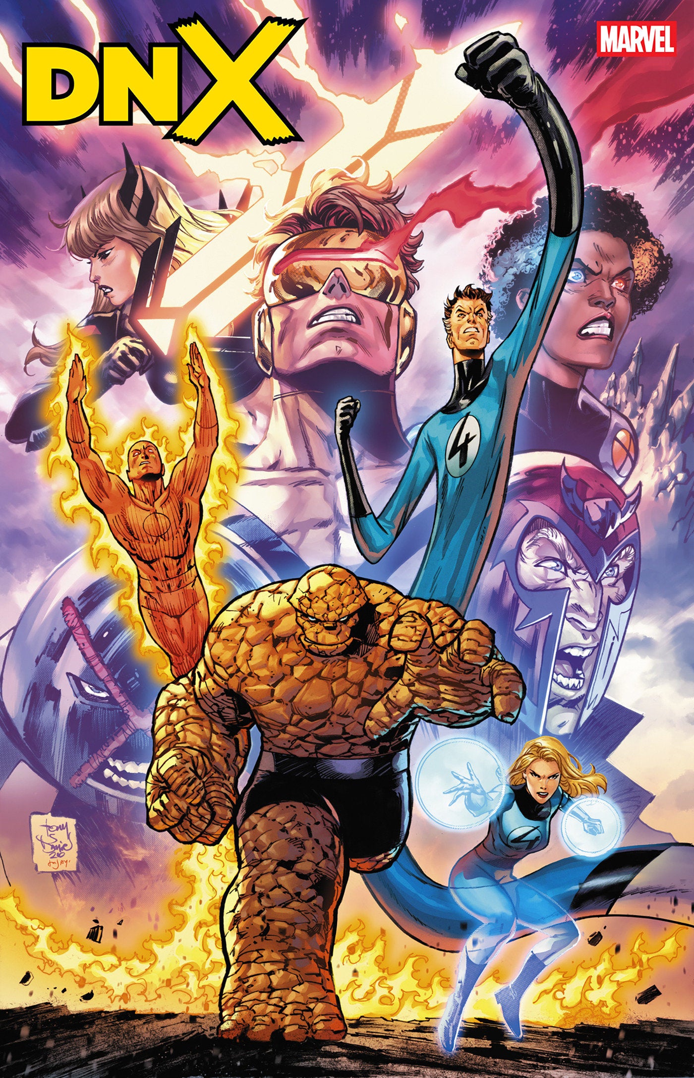 DNX #2 TONY DANIEL VARIANT ISBN: 75960621519500241 - FOC DATE: 8/16/26  - Release Date: 9/16/26