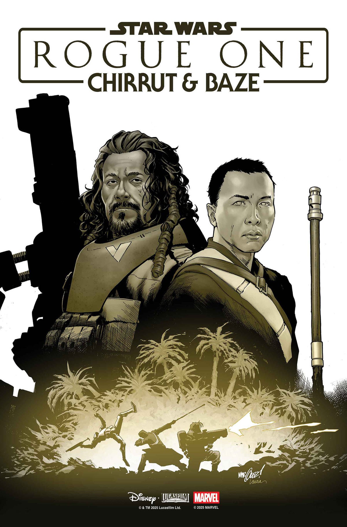 STAR WARS: ROGUE ONE - CHIRRUT & BAZE #1 ISBN: 75960621536200111 - FOC DATE: 9/13/26  - Release Date: 10/14/26