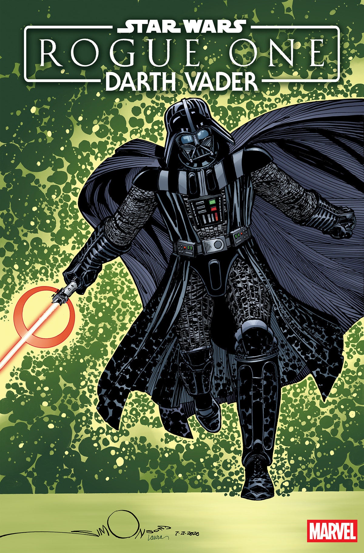 STAR WARS: ROGUE ONE - DARTH VADER #1 WALT SIMONSON VARIANT ISBN: 75960621537900121 - FOC DATE: 9/27/26  - Release Date: 10/28/26