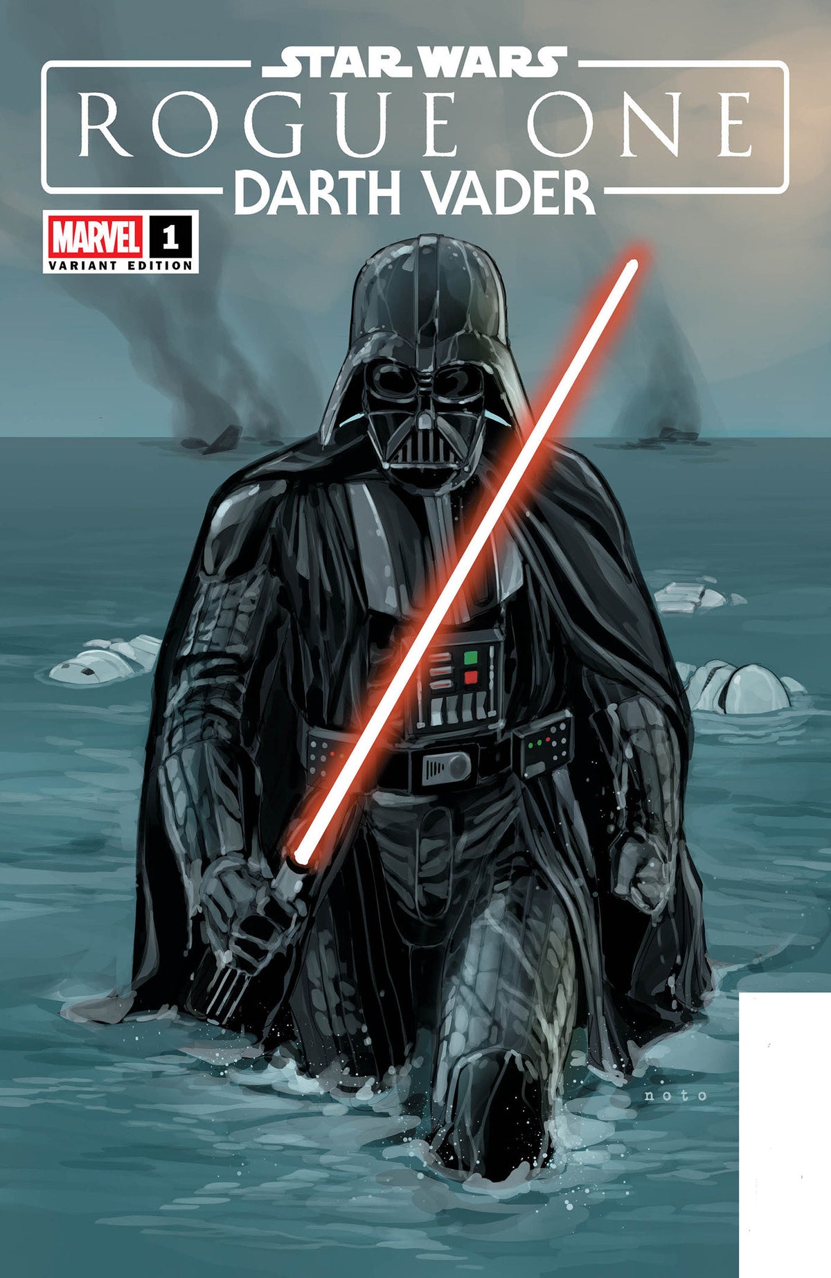 STAR WARS: ROGUE ONE - DARTH VADER #1 PHIL NOTO VARIANT ISBN: 75960621537900141 - FOC DATE: 9/27/26  - Release Date: 10/28/26
