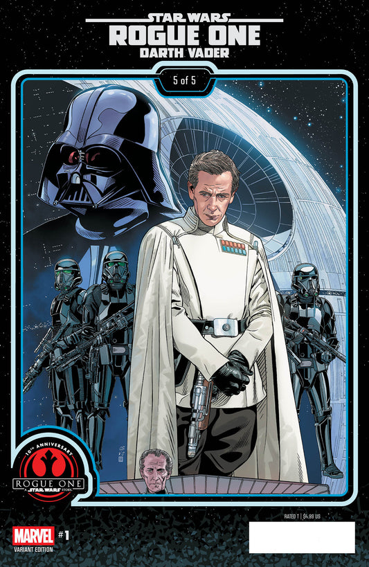 STAR WARS: ROGUE ONE - DARTH VADER #1 CHRIS SPROUSE ROGUE ONE 10TH ANNIVERSARY VARIANT ISBN: 75960621537900151 - FOC DATE: 9/27/26  - Release Date: 10/28/26