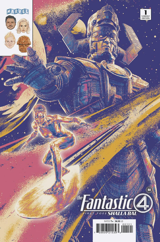 FANTASTIC FOUR: FIRST FOES - SHALLA BAL #1 MARVEL STUDIOS VARIANT ISBN: 75960621539300121 - FOC DATE: 5/31/26  - Release Date: 7/1/26