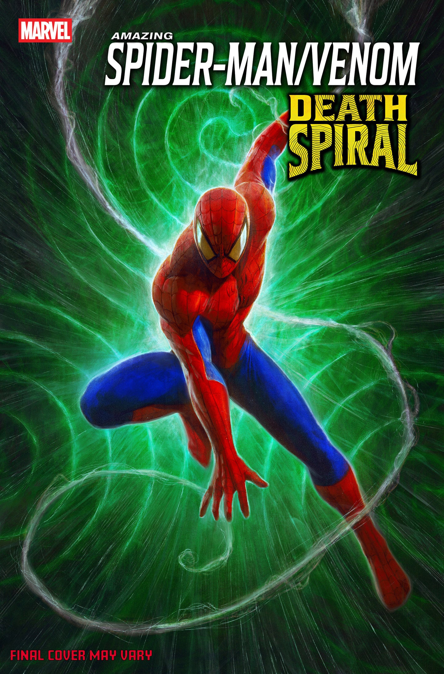 AMAZING SPIDER-MAN/VENOM: DEATH SPIRAL #1 DAVE RAPOZA SPIDER-MAN VARIANT [DS] ISBN: 75960621542300131 - Release Date: 2/25/26