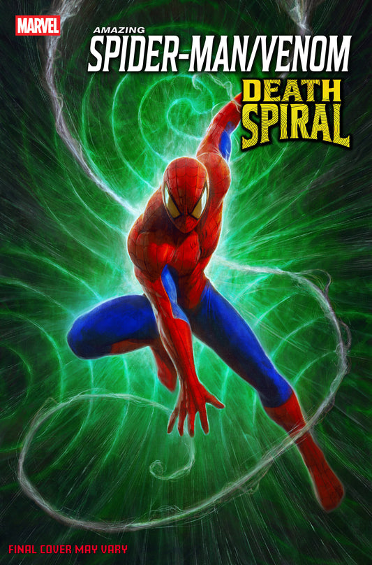 AMAZING SPIDER-MAN/VENOM: DEATH SPIRAL #1 DAVE RAPOZA SPIDER-MAN VARIANT [DS] ISBN: 75960621542300131 - Release Date: 2/25/26
