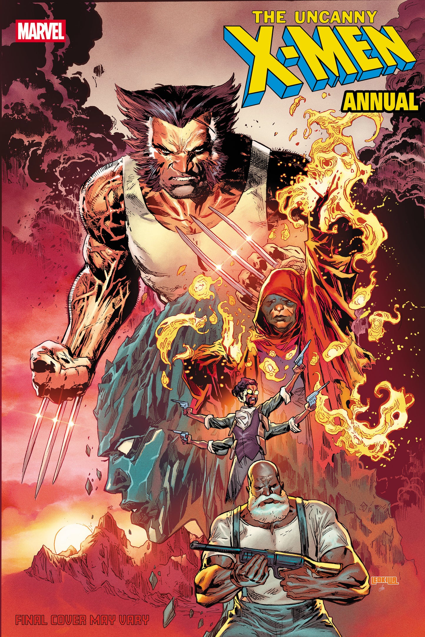 UNCANNY X-MEN ANNUAL #1 KEN LASHLEY VARIANT ISBN: 75960621548500121 - FOC DATE: 3/8/26  - Release Date: 4/8/26