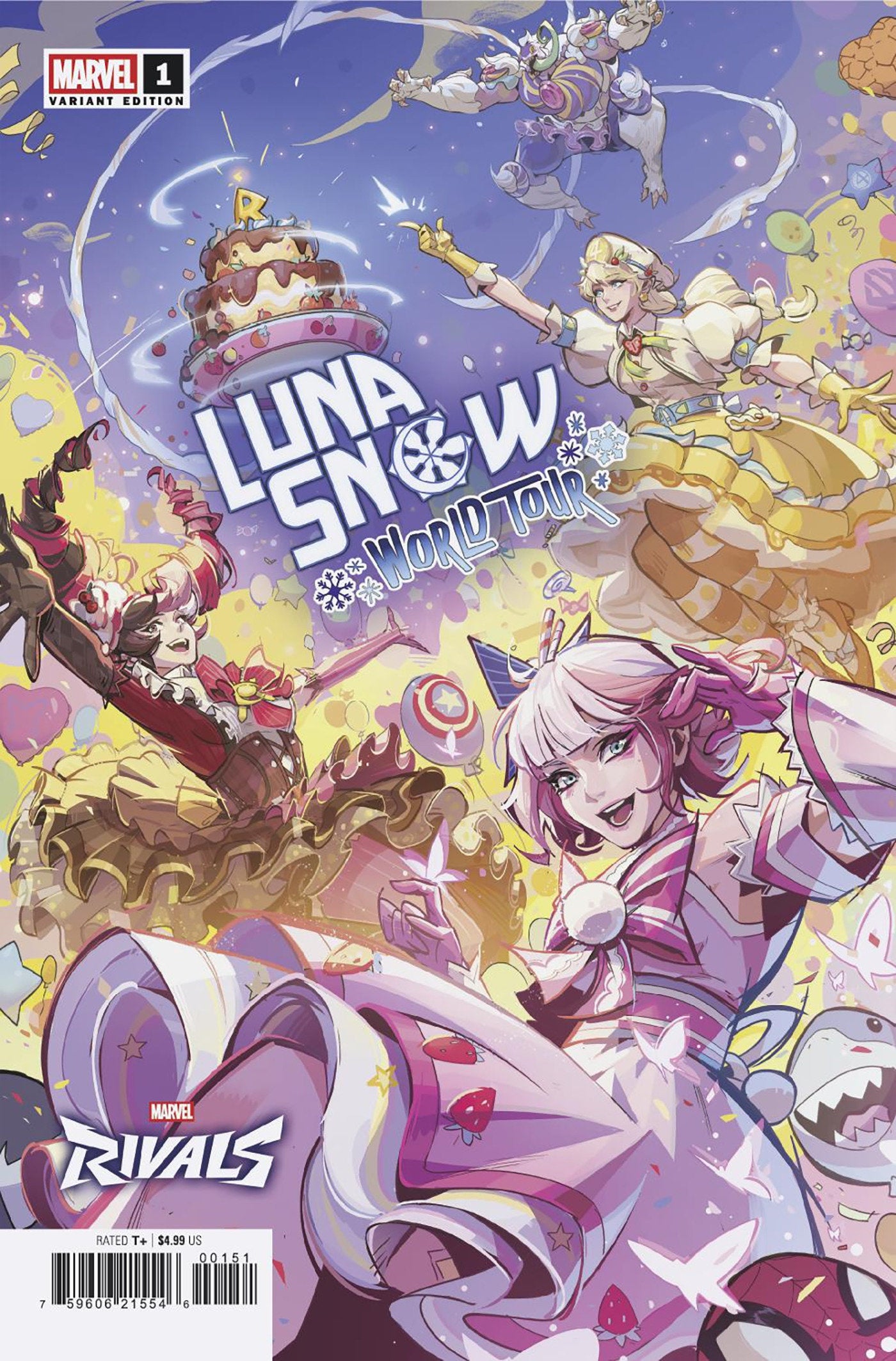 LUNA SNOW: WORLD TOUR #1 NETEASE GAMES MARVEL RIVALS VARIANT ISBN: 75960621554600151 - Release Date: 1/14/26
