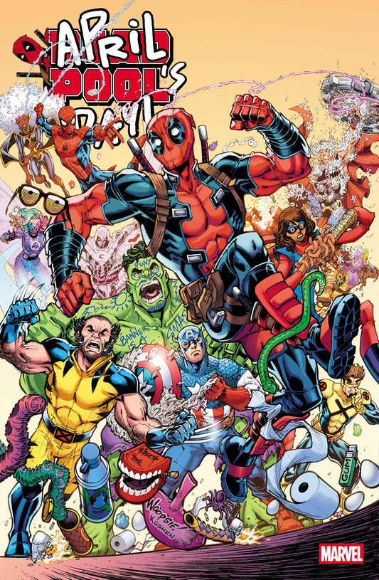DEADPOOL: APRIL POOL'S DAY #1 TODD NAUCK VARIANT ISBN: 75960621555300121 - FOC DATE: 3/2/26  - Release Date: 4/1/26